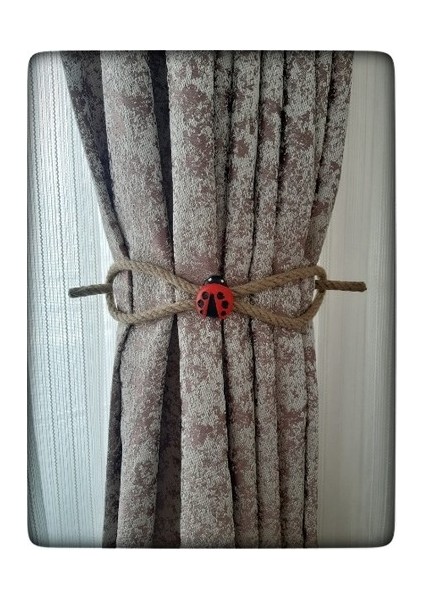 Braçol Kanat Perde Tokası Tül Perde Tutucu Perde Süs Uğur Böceği ile Uğur Gelsin fiyatları