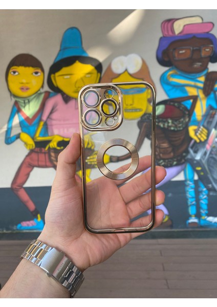 Apple iPhone 14 Pro Max Uyumlu Ekstra Kamera Korumalı Şık Şeffaf Kılıf