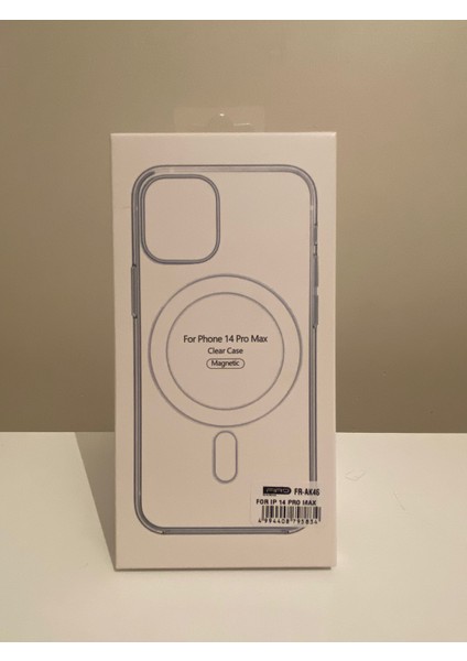 Apple iPhone 14 Pro Max Uyumlu Magsafe Şeffaf Darbe Emici Kılıf