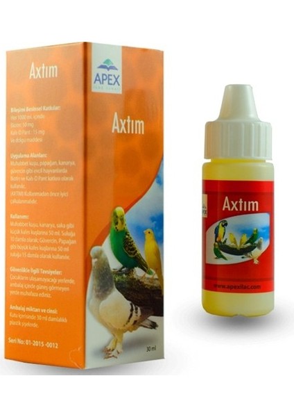 Kuşlar İçin Asttım Kals- D - Axtım