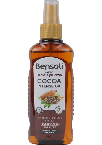 Bensolı Kakao Bronzlaştırıcı Yağ 175 ml
