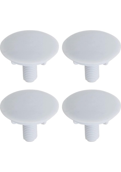Lavabo Delik Kapağı - 4 Adet Mutfak Lavabo Tapası Abs+Pp Malzeme Delik Kapağı Tezgah Alanı İçin Su Sızıntısını Önler