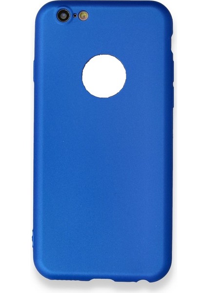 ESLIFETECH26AKSESUAR Iphone6 Plus Uyumlu Silikon Arka Koruma Kılıf Mavi