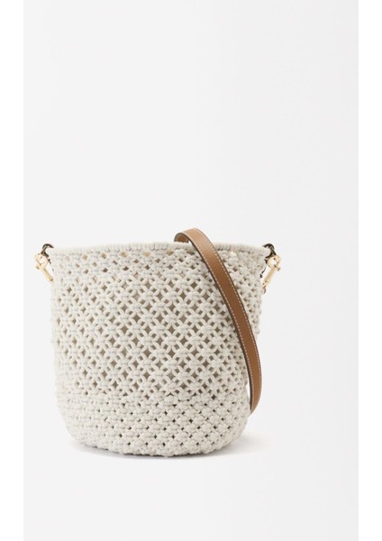 Makrome Bucket Çanta