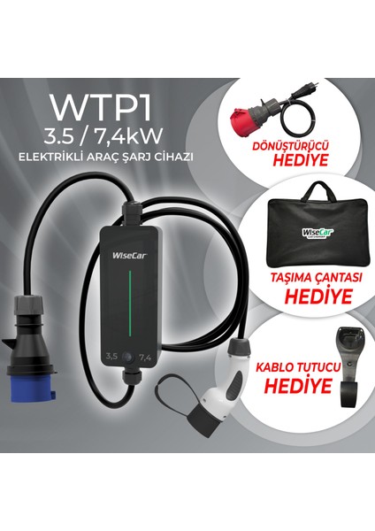 Wtp1 | 7.4kw & 3.5kw Akıllı Elektrikli Araç Şarj Cihazı fiyatları