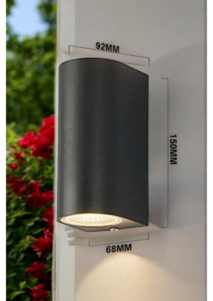 Siyah Mat Gün Işığı (Sarı) Banyo Duvar Ayna Tablo Aydınlatması Flüt Aplik Kuğu Aplik Ledli Aplik