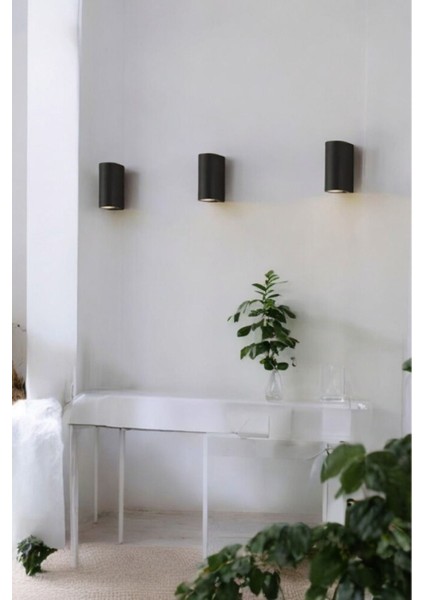 Siyah Mat Gün Işığı (Sarı) Banyo Duvar Ayna Tablo Aydınlatması Flüt Aplik Kuğu Aplik Ledli Aplik