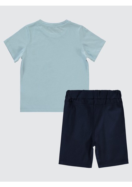 Erkek Çocuk Kaprili Takım 2-5 Yaş Buz Mavi fiyatları