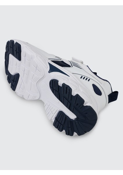 Erkek Çocuk Spor Ayakkabı 31-35 Numara Beyaz-Lacivert fiyatları