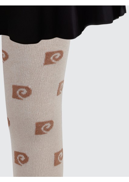 Kız Çocuk Külotlu Çorap 3-11 Yaş Bej fiyatları