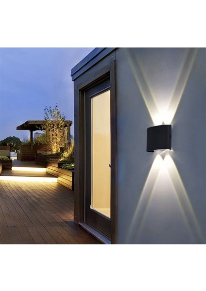 1. Sınıf Kalite Modern Tasarım Ithal LED Aplik Iç ve Dış Ortam Kullanım Şık Görsel 10W
