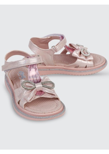 Kız Çocuk Sandalet 26-30 Numara Pudra modelleri