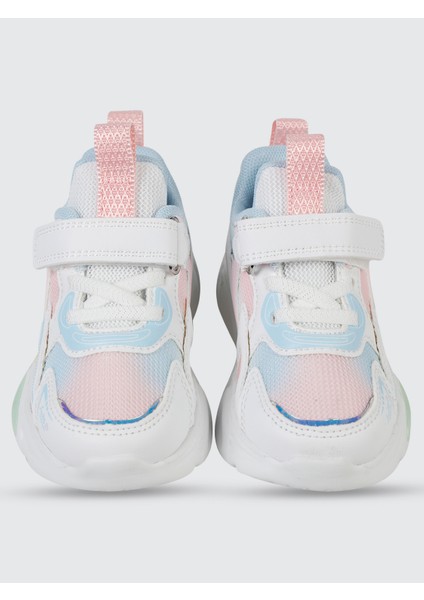 Kız Çocuk Spor Ayakkabı 22-25 Numara Beyaz-Pembe fiyatları