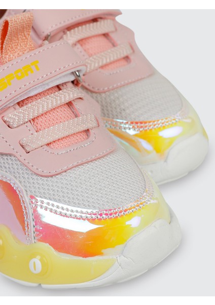 Kız Çocuk Spor Ayakkabı 21-25 Numara Pudra fiyatları