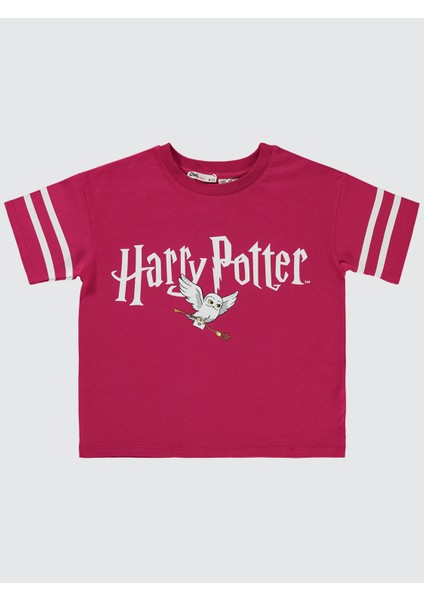 Kız Çocuk Tişört 10-13 Yaş Bordo