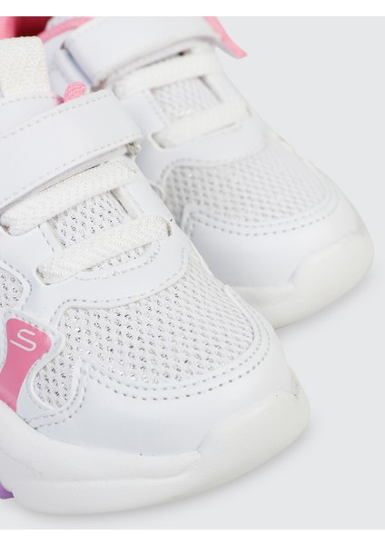 Kız Çocuk Spor Ayakkabı 21-25 Numara Beyaz modelleri