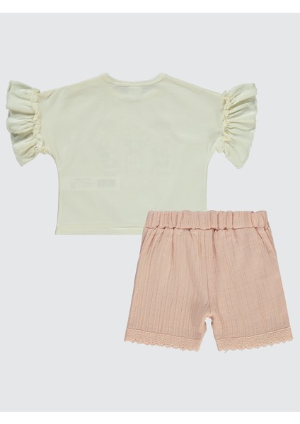 Kız Bebek Şortlu Takım 6-24 Ay Pembe fiyatları