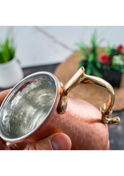 Dmt Copper Home Dmt Copper Gaziantep Bakır El Yapımı Kupa El Işlemeli Bardak (Otantik Kutulu)Hediyelik fiyatları