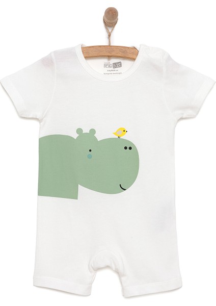 Yenidoğan Erkek Kısa Tulum Erkek Bebek