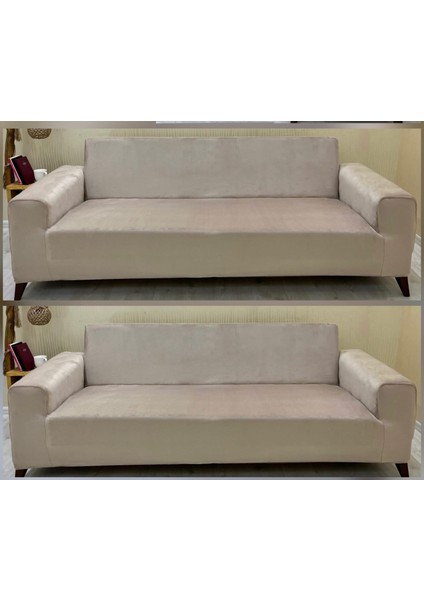 Neselihome Italyan Süet Tüm Giydirme 3-3-1-1 Koltuk Örtüsü fiyatları