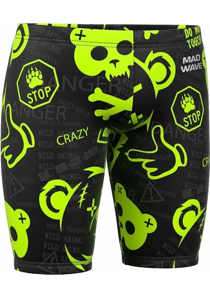 Erkek Çocuk Mayo H5 - Yeşil Siyah - Xxl/14-15 Yaş