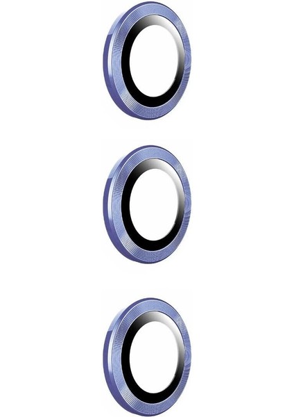 Galaxy Ile Uyumlu S23 Fe Kamera Lens Koruyucu Cam Filmi Mavi Açık