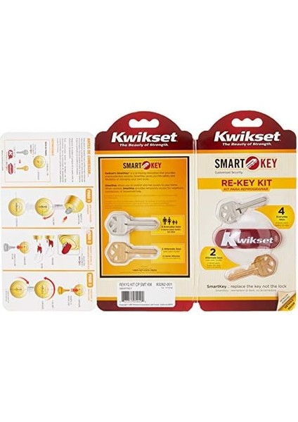 (1 Pack) - 83262-001 Smartkey Re-Keying Kit