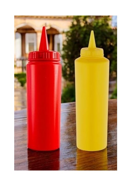 500 ml Fişek Sosluk Yağdanlik, Ketçap ve Mayonez