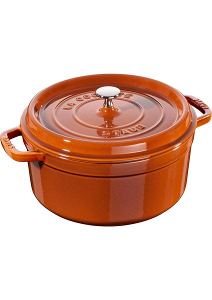Döküm Tencere Yuvarlak 24 cm Tarçın