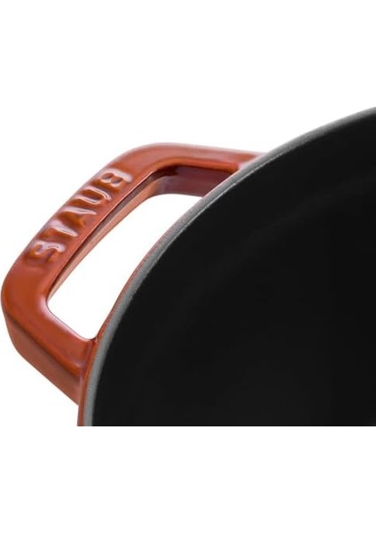 Döküm Tencere Yuvarlak 24 cm Tarçın