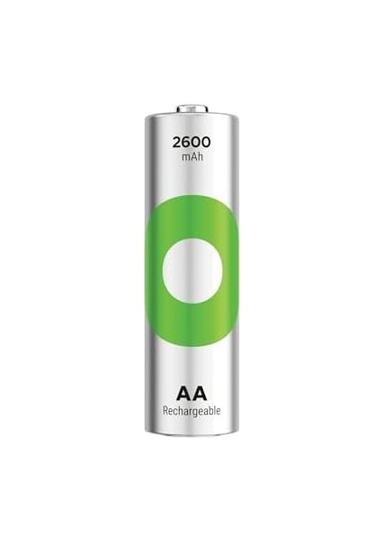 Batteries Recyko 2600 Aa Kalem Ni-Mh Şarjlı Pil, 1.2 Volt, 4'lü Kart