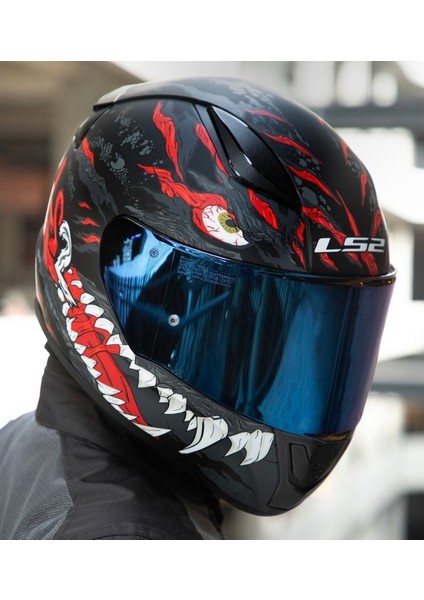 Rapıd 2 Kaıju Fullface Motosiklet Kaskı Mavi Camlı fırsatları