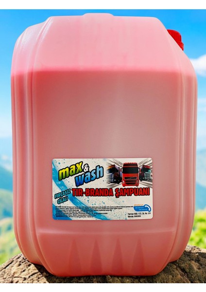 TIR-BIRANDA ŞAMPUANI (Bol Köpük Extra cila)20kg 1/60Konsantre