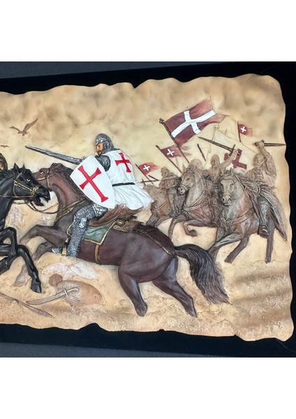 Hıttin Savaşı Mini Rölyef Tablo Veronese Design modelleri