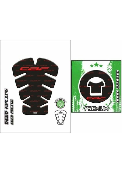 Gogo Honda Cbf 150 Tank Pad 001