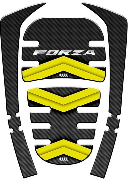 Gogo Honda Forza (2021-2024) Tank Pad 010