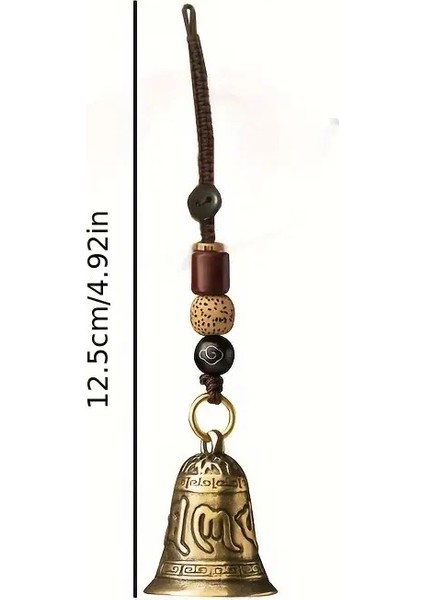 Vintage Pirinç Mantra Zili Anahtarlık fırsatları