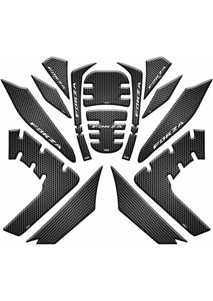 Gogo Honda Forza (2021-2024) Tank Pad Set 003