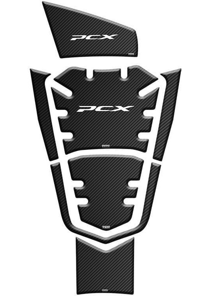 Gogo Honda Pcx (2020-2024) Tank Pad 007