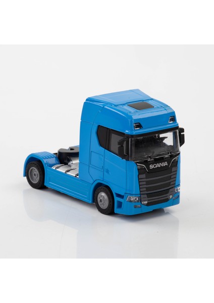 Metal 1:50 Ölçek Sesli ve Işıklı Tır Kafası Mavi Renk fırsatları