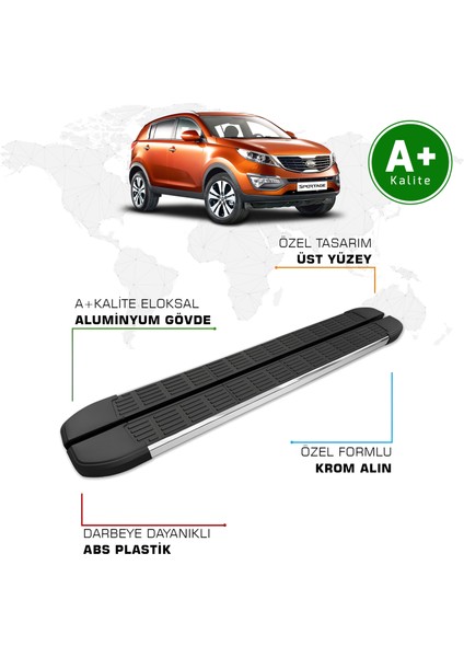 Kia Sportage Yan Basamak 2010 – 2016 Model S-Line