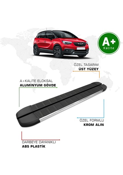 Opel Crossland x Yan Basamak 2017 Model ve Sonrası S-Line