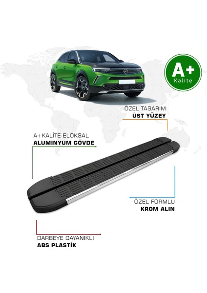 Opel Mokka Yan Basamak 2021 Model ve Sonrası S-Line