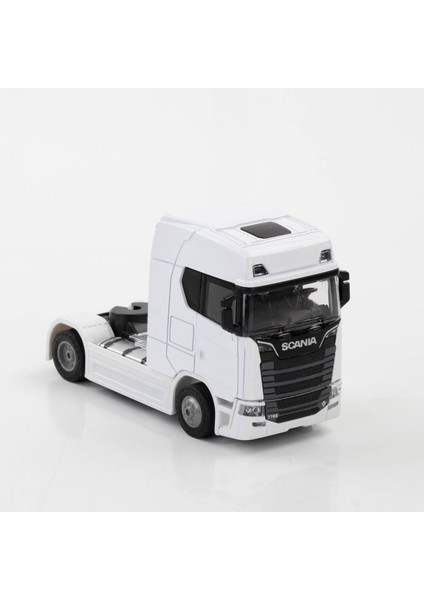 Metal 1:50 Ölçek Sesli ve Işıklı Tır Kafası Beyaz Renk modelleri