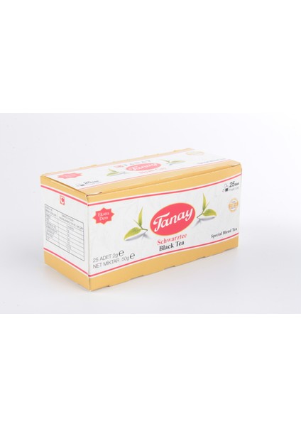Sallama Siyah Çay Bardak Poşet 2 gr x 25'li modelleri