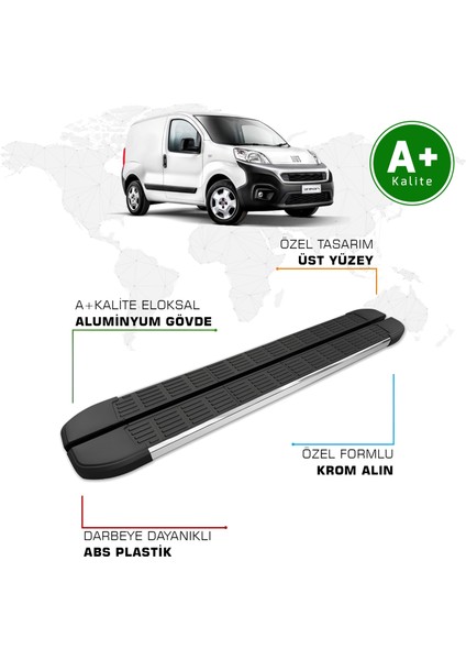 Fiat Fiorino Panelvan Yan Basamak 2008 Model ve Sonrası S-Line