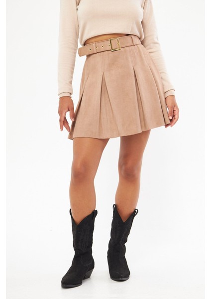 Pileli Süet Etek fiyatları