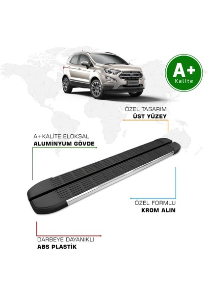 Ford Ecosport 2 Ecoboost Yan Basamak 2018 Model ve Sonrası S-Line