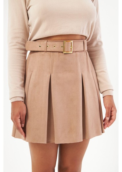 Pileli Süet Etek indirimleri