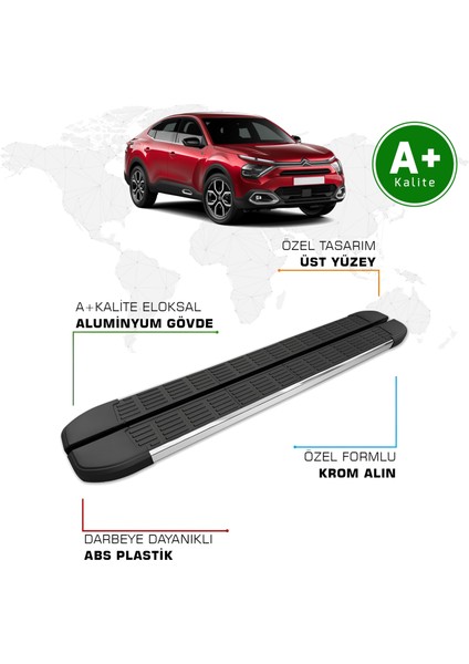 Citroen C4 x Yan Basamak 2021 Model ve Sonrası S-Line
